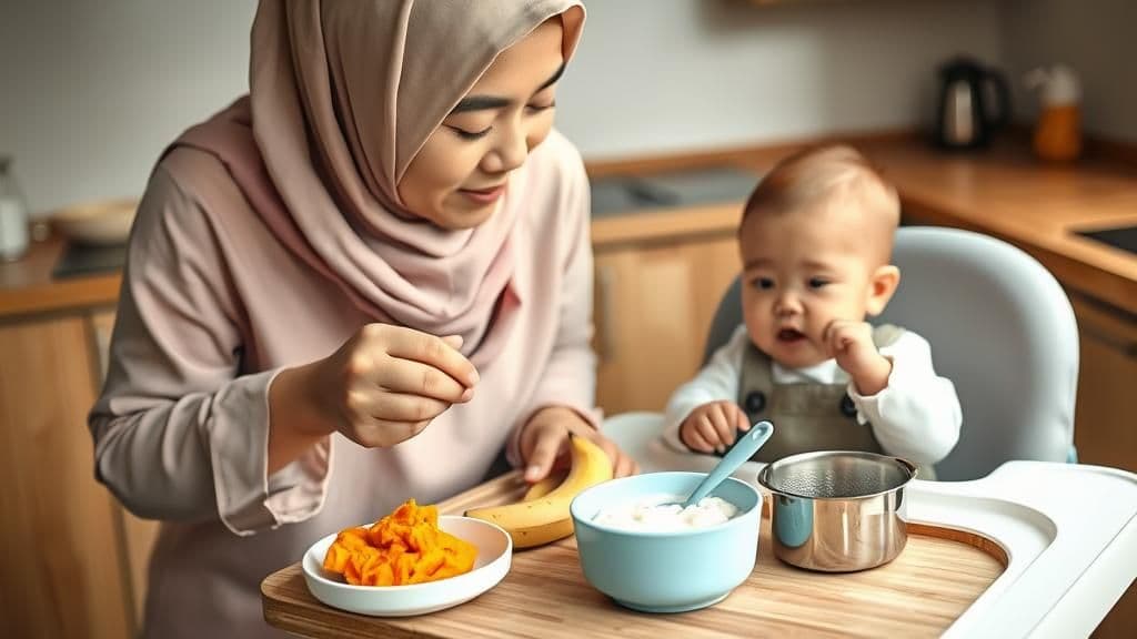 Makanan Bayi 6 Bulan Pertama yang Berkhasiat