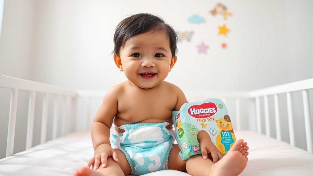 Lampin pakai buang Huggies vs Drypers harga Malaysia
