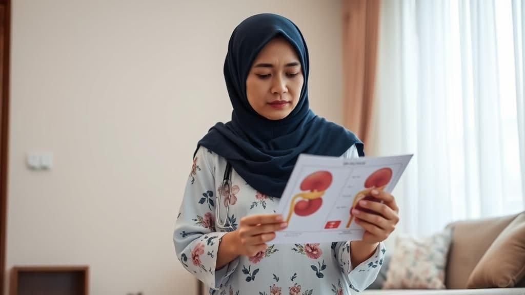 Tanda Batu Karang Dalam Buah Pinggang