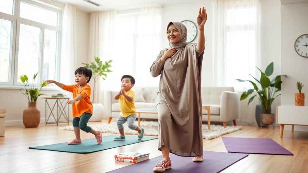 Senaman Ringan untuk Orang Malaysia di Rumah