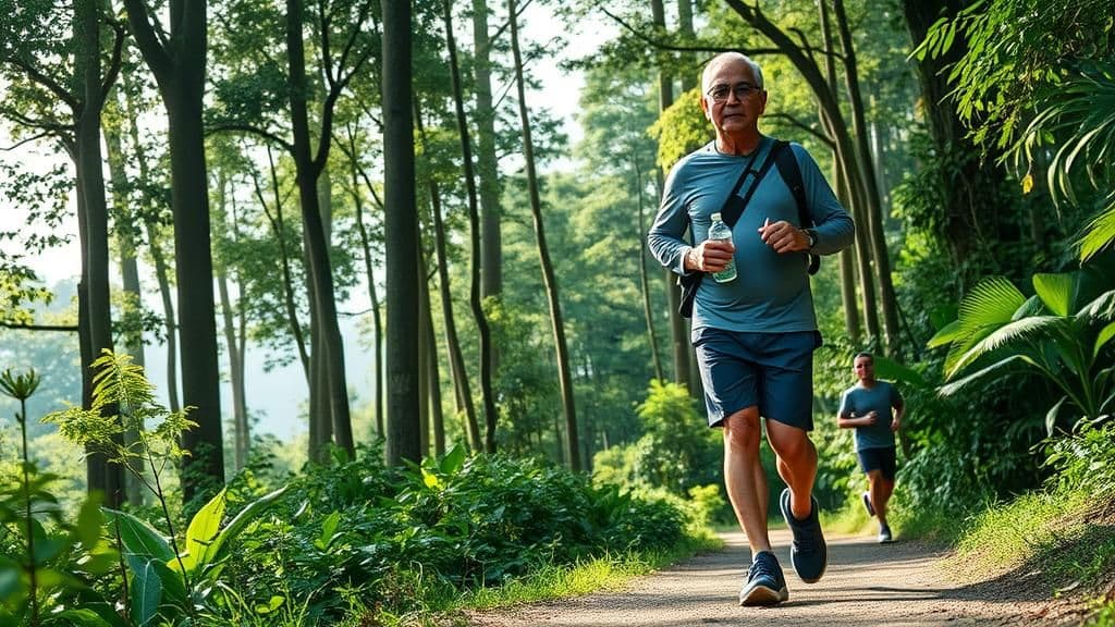 Aktiviti luar di hutan malaysia yang sihat untuk pesakit diabetes