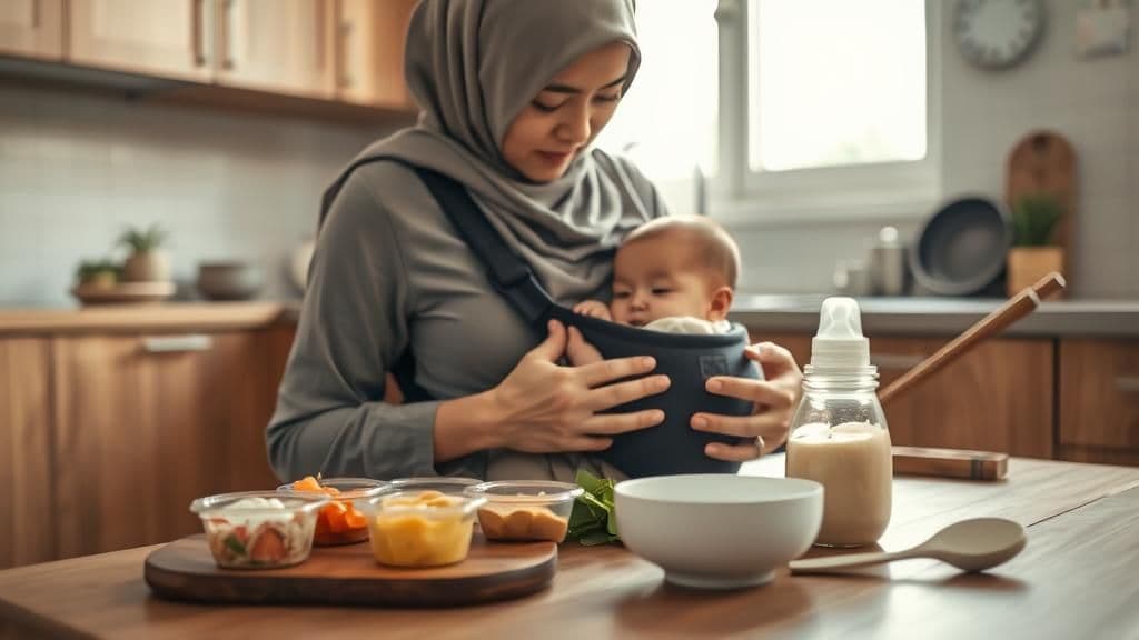 Bayi Makanan Malaysia Sihat Untuk Bayi Baru Lahir