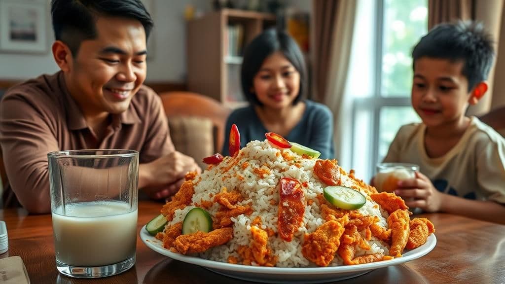 Makanan Malaysia yang Melecurkan Lemak Perut