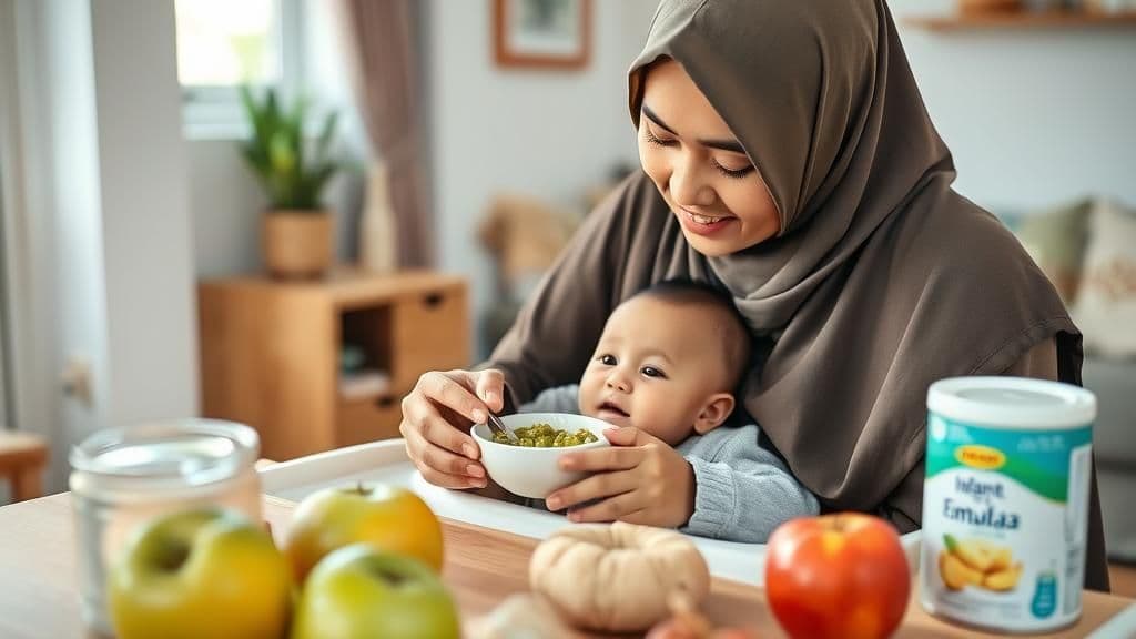 Bayi Malaysia: Pemakanan yang Sihat untuk Pertumbuhan yang Cepat