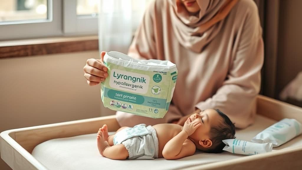 Lampin bayi yang terbaik untuk kulit sensitif