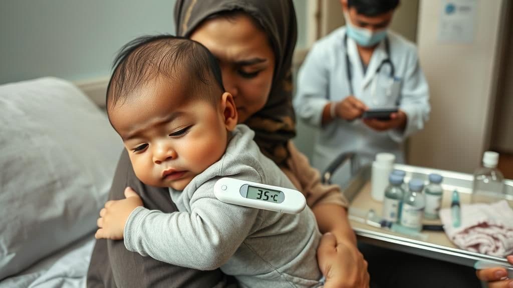 Bayi Demam Selepas Vaksin