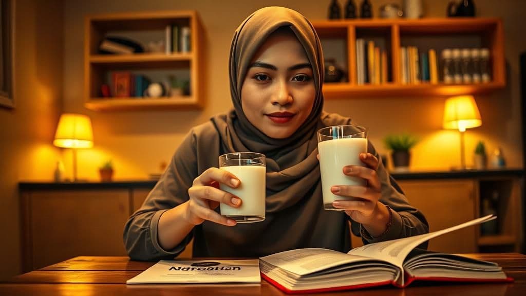 Minum Susu Malam Buat Gemuk