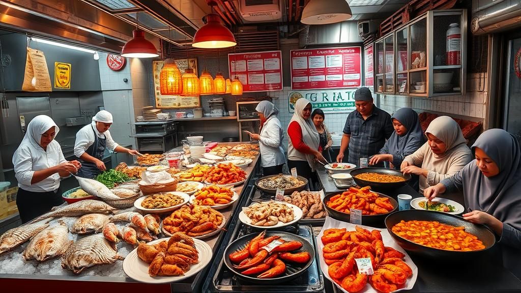 Restoran makanan laut terbaik Johor bahru