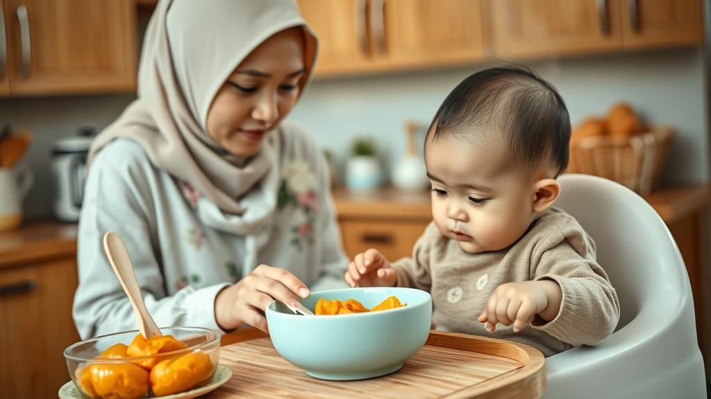 Makanan Pertama Bayi: Resipi Mudah & Bergizi