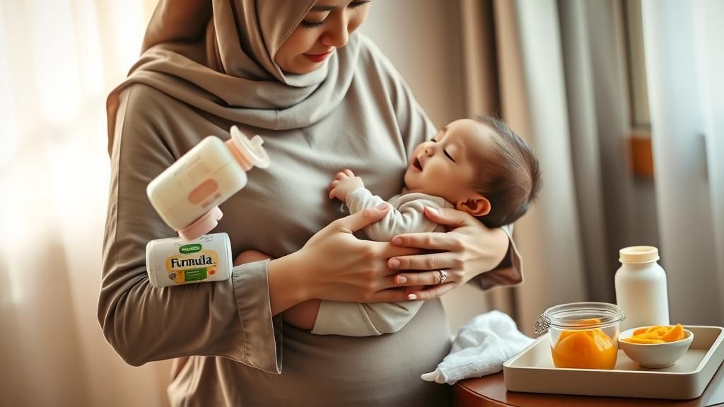 Bayi Muntah Lepas Menyusu