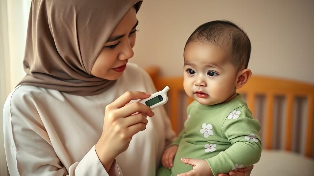 Cara Redakan Demam Bayi