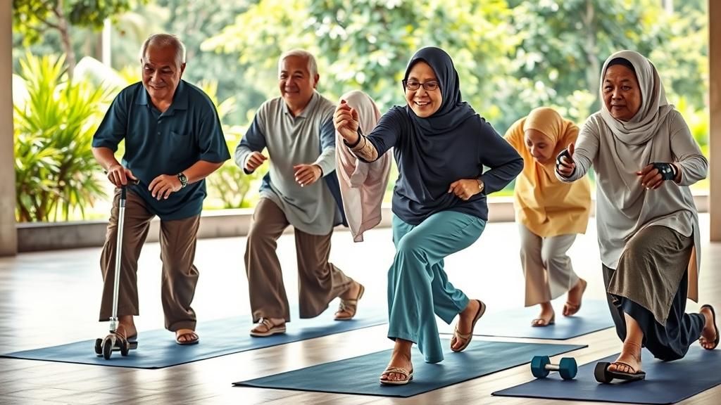 Senaman Lutut Untuk Warga Emas